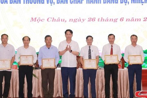 Tổng kết Nghị quyết Đại hội Đảng bộ thị xã Mộc Châu nhiệm kỳ 2020 – 2025