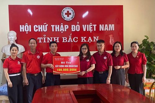 Tiếp nhận hỗ trợ khắc phục hậu quả lũ quét tại Bắc Kạn