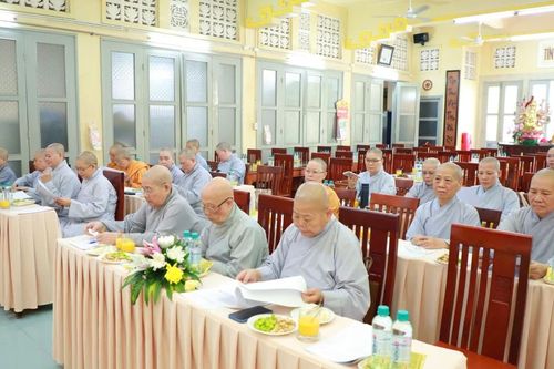 Thường trực Phân ban Ni giới T.Ư họp triển khai hoạt động Phật sự tại chùa Từ Nghiêm (TP.HCM)