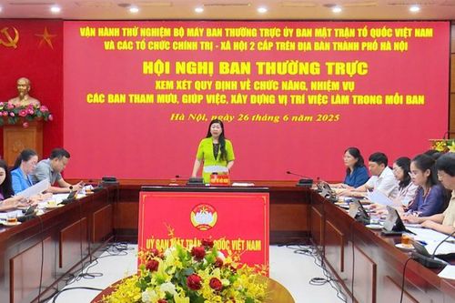 Vận hành thử nghiệm MTTQ hai cấp
