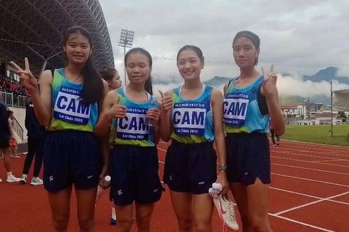 Vận động viên trẻ Cao Bằng 2 lần phá kỷ lục Quốc gia giải điền kinh