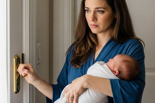 Về ngoại ở cữ 2 tháng, ngày trở lại tôi lặng người khi mở của phòng ngủ