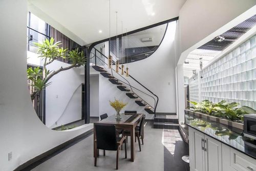 Những mẫu nhà lệch tầng 5 mét hiện đại được ưa chuộng