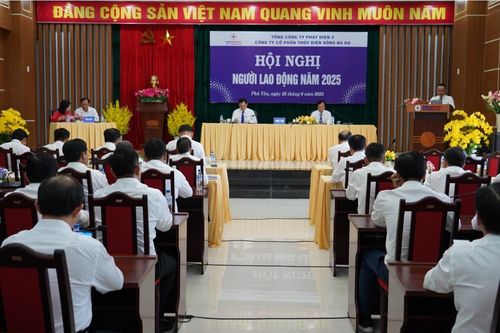Công ty Cổ phần Thủy điện Sông Ba Hạ tổ chức Hội nghị người lao động năm 2025