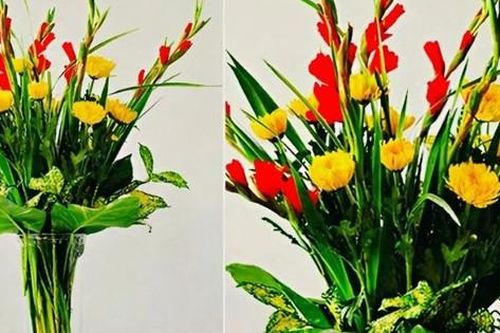 Bí quyết cắm hoa lay ơn đỏ đẹp và lâu tàn để trưng bàn thờ để cầu may