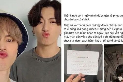 Tiếp viên hàng không chia sẻ kỷ niệm gặp, gửi thư tay cho Jung Kook - Jimin BTS