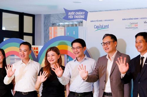 CapitaLand cam kết 97.000 đô la Mỹ hỗ trợ trẻ em đường phố và học sinh