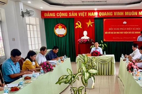 Xem xét đầu tư Dự án Nhà máy điện gió EEC Khánh Hòa với tổng mức đầu tư 3.798 tỷ đồng