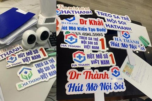 Phát hiện, xử lý cơ sở thẩm mỹ không phép mạo danh Bệnh viện Hà Thành