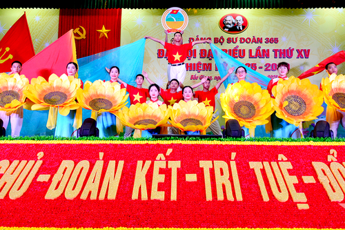 Đại hội đại biểu Đảng bộ Sư đoàn 365 lần thứ XV thành công tốt đẹp