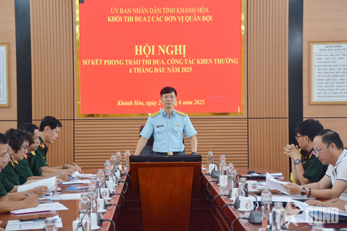 Khối thi đua 2 các đơn vị Quân đội đẩy mạnh phong trào thi đua 'Dân vận khéo' tại Khánh Hòa