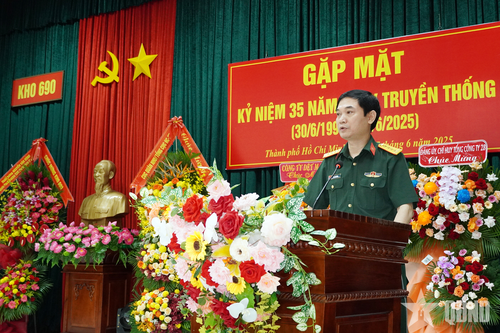 Kho 690, Cục Quân nhu, Tổng cục Hậu cần - Kỹ thuật gặp mặt 35 năm Ngày truyền thống