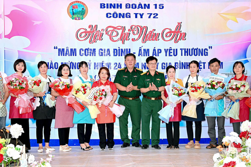 Công ty 72 (Binh đoàn 15): Tạo môi trường, điều kiện cho các gia đình tiến bộ không ngừng