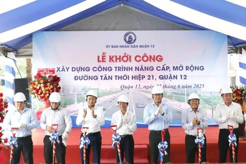 Quận 12 khởi công dự án nâng cấp đường dân sinh hơn 1.300 tỷ đồng