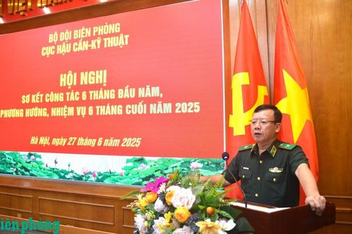Cục Hậu cần-Kỹ thuật BĐBP phát huy kết quả đạt được, quyết tâm hoàn thành thắng lợi nhiệm vụ 6 tháng cuối năm 2025