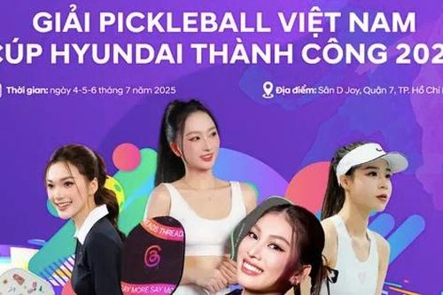 Hơn 1 tỷ đồng giải thưởng chờ đón các tay vợt xuất sắc tại Giải Vô địch Pickleball Việt Nam 2025