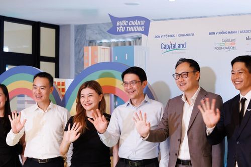 CapitaLand Development tiếp tục hành trình 'Bước chân gắn kết yêu thương' lần 3