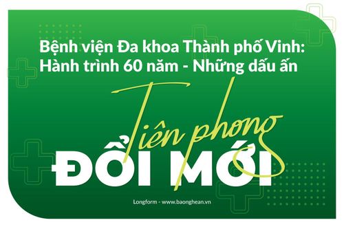 Bệnh viện Đa khoa TP Vinh: Hành trình 60 năm - Những dấu ấn tiên phong đổi mới