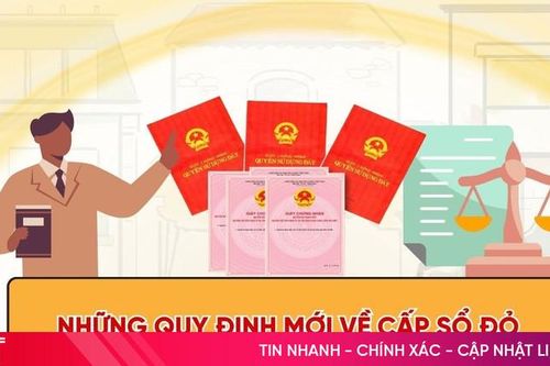 Những quy định mới về cấp sổ đỏ từ ngày 1/7/2025