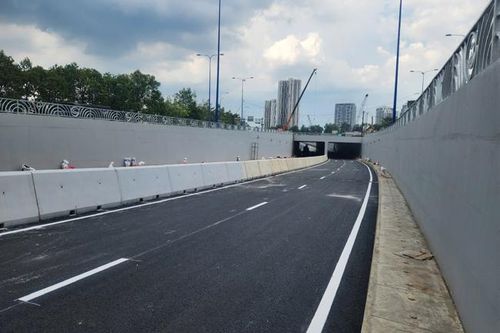 TP Hồ Chí Minh: Hầm chui HC1 nút giao An Phú trước ngày thông xe