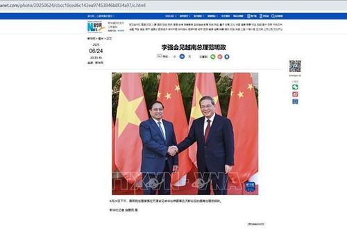 Truyền thông Trung Quốc đưa tin đậm nét về hoạt động của Thủ tướng Phạm Minh Chính tại Hội nghị WEF Thiên Tân
