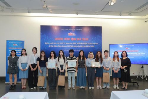 Bảo tàng Mỹ thuật Việt Nam tri ân những người trẻ đồng hành lan tỏa mỹ thuật Việt