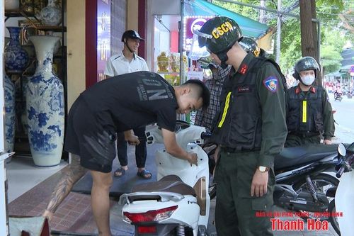 Xử lý 348 trường hợp thanh, thiếu niên vi phạm trật tự ATGT