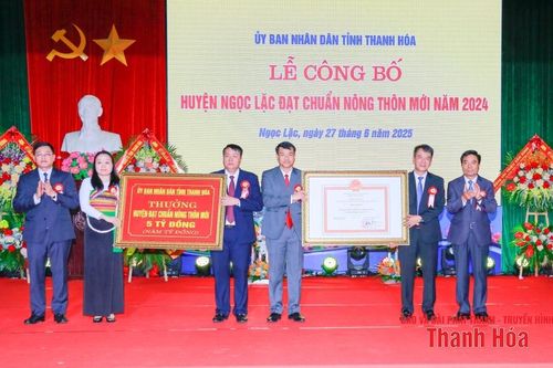 Ngọc Lặc đạt chuẩn nông thôn mới: Nền tảng để các xã mới tiếp tục nâng tầm diện mạo