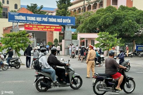 Giao thông thông suốt trong ngày thi thứ hai Kỳ thi tốt nghiệp THPT 2025