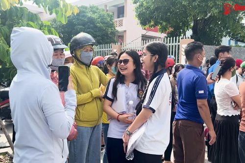 Nhiều thí sinh tự tin sau khi hoàn thành Kỳ thi tốt nghiệp THPT