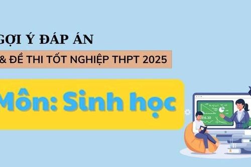 Đáp án đề thi môn Sinh học tốt nghiệp THPT 2025