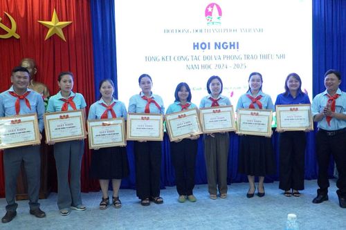 Cam Ranh tổng kết công tác Đội và phong trào thiếu nhi năm học 2024-2025
