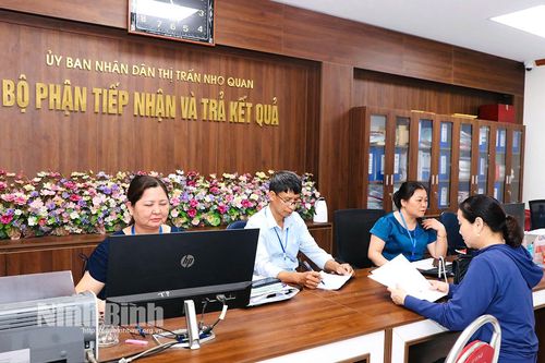 Nho Quan: Chủ động sắp xếp đơn vị hành chính, sẵn sàng vận hành bộ máy mới