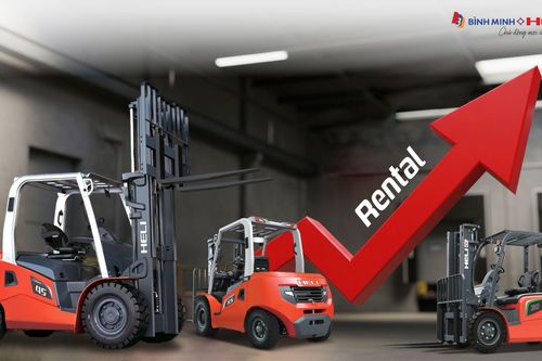Thuê xe nâng – giải pháp linh hoạt trong vận hành công nghiệp hiện đại