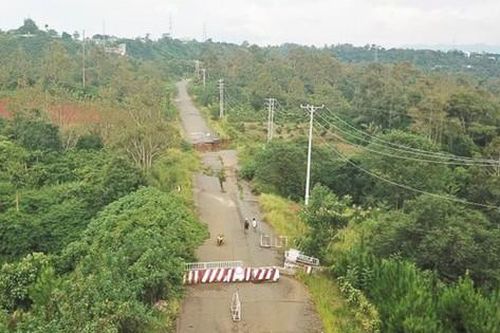 Lâm Đồng làm cầu cạn vượt khu vực sụt lún ở tuyến tránh thành phố Bảo Lộc