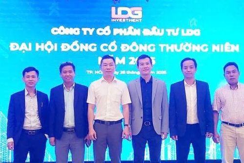 Ông Nguyễn Khánh Hưng xuất hiện tại Đại hội đồng cổ đông thường niên 2025 của LDG