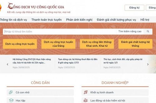 Từ hôm nay người dân tra cứu và làm thủ tục hành chính tại một địa chỉ duy nhất