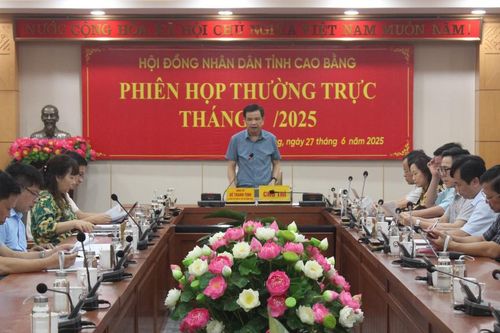 Phiên họp thường trực HĐND tỉnh tháng 6