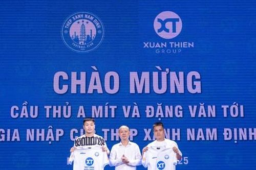 Thép xanh Nam Định chiêu mộ 2 tân binh chuẩn bị cho trận chung kết Cúp Quốc gia