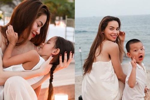 Cặp song sinh nhà Hồ Ngọc Hà gây thương nhớ bởi vóc dáng thừa hưởng từ bố mẹ
