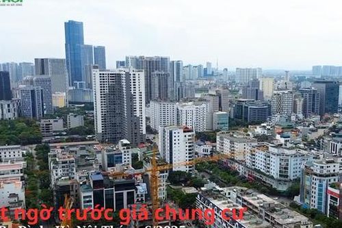 Bất ngờ trước giá chung cư tại Ba Đình, Hà Nội Tháng 6/2025
