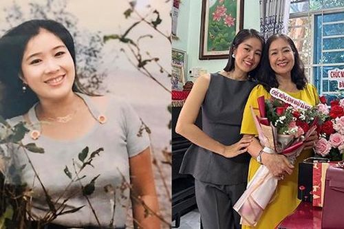 Mẹ ruột quê Trà Vinh của Lê Phương có sắc vóc trẻ đẹp ở tuổi hưu, luôn là hậu phương cho con cháu