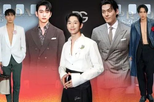 Milan Fashion Week: Jung Hae In 'mất điểm', Jin Young GOT7 lọt top mặc đẹp