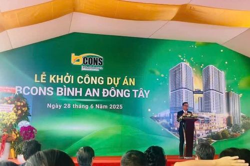 Khởi công dự án Bcons Bình An Đông Tây tại TP Dĩ An
