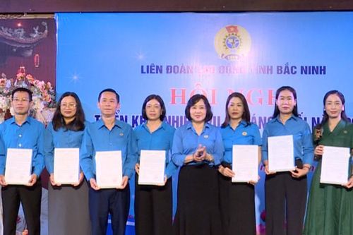 Bắc Ninh giải thể, kết thúc hoạt động 16 Công đoàn cấp huyện, thị xã, thành phố và KCN