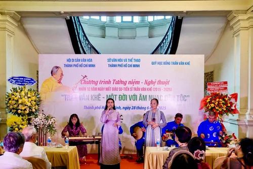 Chương trình 'Trần Văn Khê – Một đời với âm nhạc dân tộc'