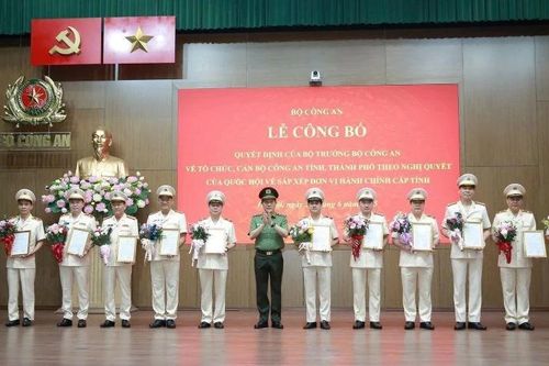 Thiếu tướng Nguyễn Minh Tuấn làm Giám đốc Công an tỉnh Phú Thọ sau hợp nhất