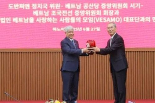Đóng góp quan trọng của Hội những người Hàn Quốc yêu Việt Nam