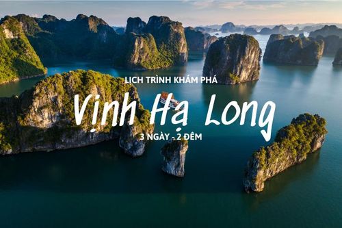 Hành trình trên vùng biển kỳ vĩ trong 3 ngày 2 đêm