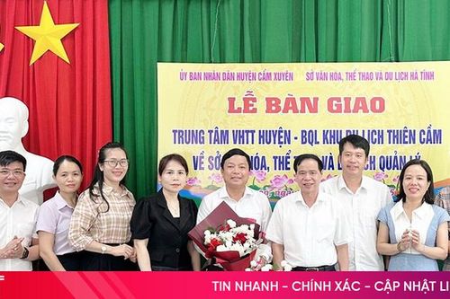 Sở VH-TT&DL Hà Tĩnh tiếp nhận các trung tâm văn hóa - truyền thông cấp huyện và 2 ban quản lý